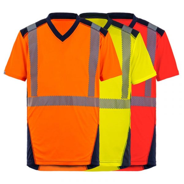 Tee-Shirt Haute Visibilité BALI - Manches Courtes – Image 2